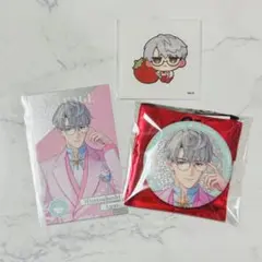 新品 にじさんじ 8周年 一橋綾人 缶バッジ カード ステッカー