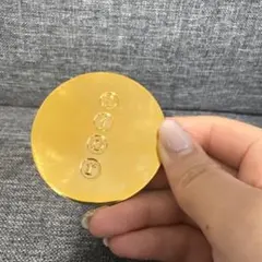 DIORゴールド 円形ミラー ケース付き