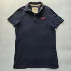 Hollister　ホリスター　ネイビー　半袖 ポロシャツ　　Mのサムネイル