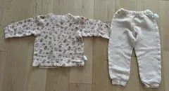 ユニクロ　キルト　パジャマ　シルバニア 110 女の子