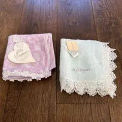 値下げ　Couture & JILL STUART タオルハンカチ 2枚セット