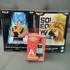 ドラゴンボール BANPRESTO超サイヤ人３ゴテンクス等 ３点セット未使用品