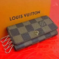 sner04 LOUISVUITTON キーホルダー ダミエ キャンバス - メルカリ