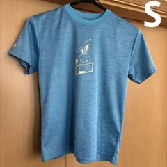 卓球　ユニフォーム　水色　S うさぎ