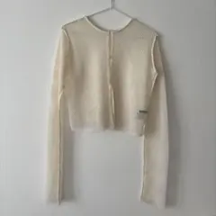 kastane メッシュ 長袖 クロップド丈 トップスのサムネイル