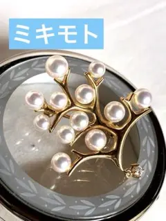 2026年最新】MIKIMOTO 傷・変色など：なし レディース ブローチ 