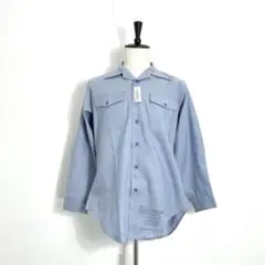 アメリカ軍 USNAVY シャンブレーシャツ デッドストック