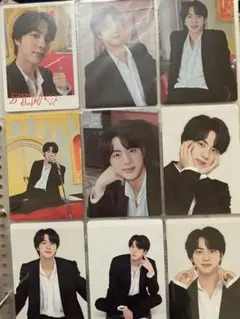 BTS JIN ミニフォトカード9枚セット