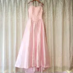 演奏会ドレス ピンク カラードレス ウェディング ロングドレス