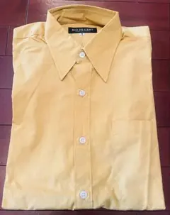 RIO DE CENT イエロー 長袖シャツ