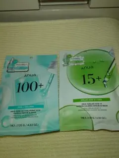 Anua 100+ & 15+ シートマスクセット
