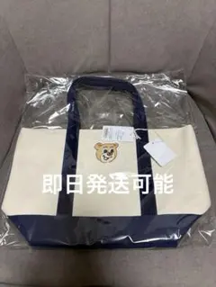 ラブラリーバイフェイラー オールドテディ ワッペントートバッグ（小