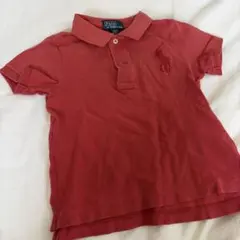 ラルフローレン　半袖　ポロシャツ　赤　90 24M Tシャツ
