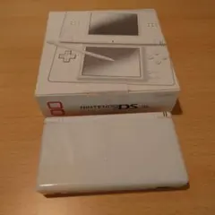 NINTENDO　DSライト　クリスタルホワイト本体(箱・説明書付き)