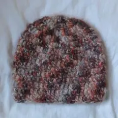 ニット帽/ビーニー/クラッシャーハット/Y2K/グラデーション/マルチカラー