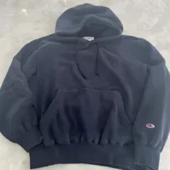 Champion ネイビー パーカー メンズ Sサイズ