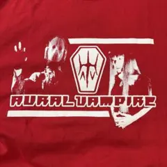 00s オーラルヴァンパイア tシャツ ギルダン レッド ユニットプリント M