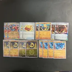 ポケモンカードメガルカリオデッキパーツ１６枚