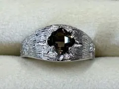 （A537)美しいスモーキークォーツ◆リング◆指輪◆天然石