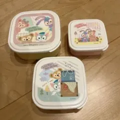 東京ディズニーシー ダッフィー＆フレンズ シール容器3個セット