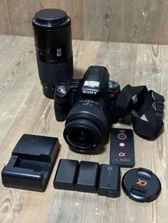 SONY α55V DT18-55mm/ミノルタ70-210mmf4/バッテリーのサムネイル
