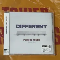 PSYCHICFEVER DIFFERENT 通常盤 CD