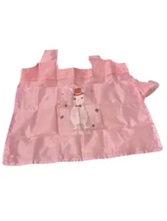 【新品未使用】Bescaz エコバッグ ピンク うさぎ マジシャン 折りたたみ