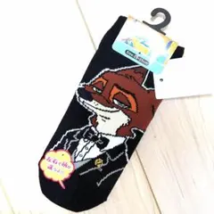 ディズニー ズートピア2 タキシードニック レディースソックス しまむら