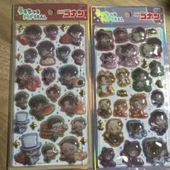 うるちゅるポップシール 名探偵コナン 2枚セット