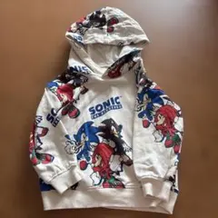SONIC キャラクター柄 パーカー 110サイズ相当