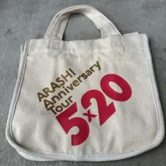 【未使用】　ARASHI 5×20 ミニトートバッグ