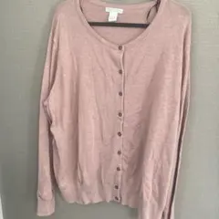 H&M ピンク カーディガン XXL