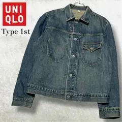 希少 美品 廃盤品 オールドユニクロ デニムジャケット 1st 大戦モデル XL