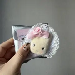 サンリオ シークレットヘアクリップ マロンクリーム