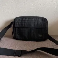 PORTER ブラック ショルダーバッグ