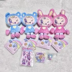 ナルミヤ マツキヨココカラ ぬいぐるみ4種 オリジナルスカーフ付き