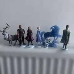アナと雪の女王 フィギュア 7体セット　お値下げ！