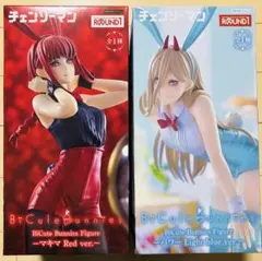 チェンソーマン フィギュア マキマ パワー ラウンドワン限定　２体セット