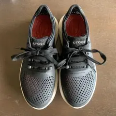 Crocs LiteRide Pacer スニーカー ブラックのサムネイル