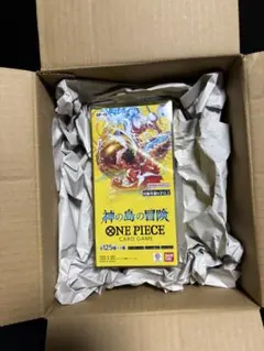 【テープ付き、未開封】ワンピースカード　神の島の冒険　BOX