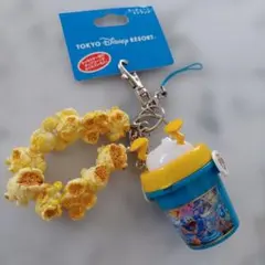 東京ディズニーリゾート　キーチェンストラップ ポップコーンバケット　ドナルド