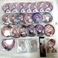 学マス　麻央　缶バッジ　アクリルカード　CD型キーホルダー　まとめて