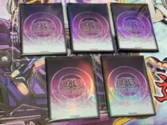 遊戯王 スリーブ 初期ロゴ メタリックブルー 機械の叛乱 9枚 - メルカリ