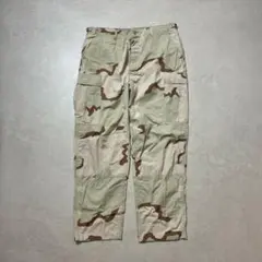 00年製 米軍実物 3C デザートカモBDUカーゴパンツ USA製リップストップのサムネイル