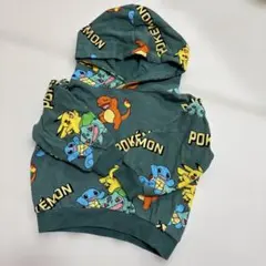 banana555様ポケモン フード付きトレーナー 90〜95センチ