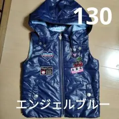 ANGEL BLUE キッズ ベスト 130 ネイビー ナカムラクン