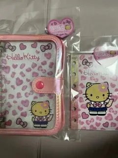 ハローキティ シールバインダー＆シール帳セット 日焼けキティ コギャル