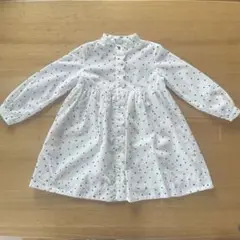IENA ENFANT eldo別注 抗菌ドットスカラップドレス　115㎝