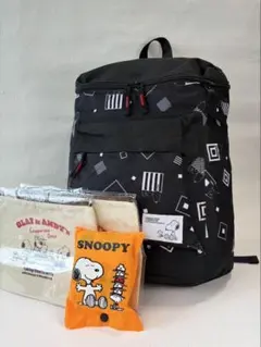 美品 PEANUTS SNOPPY スヌーピー リュックサック 20L 定番人気