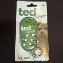 ted in your pocket 緑の音声おもちゃ